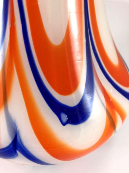 Stunning hand blown glass vase