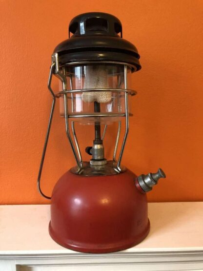 Vintage red Tilley lamp