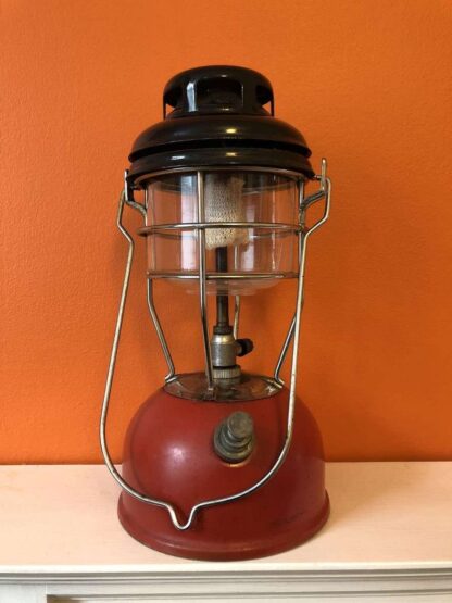 Vintage red Tilley lamp