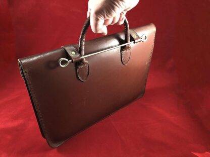 vintage leather attaché case