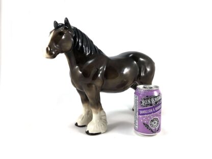 Ceramic shire horse