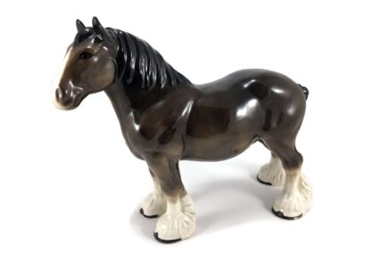 Ceramic shire horse