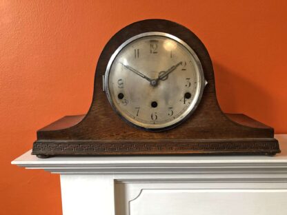 Napoleon mantle clock with pendulum